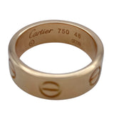 カルティエ Cartier ラブリング ピンクゴールド 750 ジュエリー