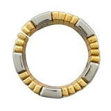 ブルガリ BVLGARI パレンテシリング ゴールドxステンレススチール K18SS ジュエリー
