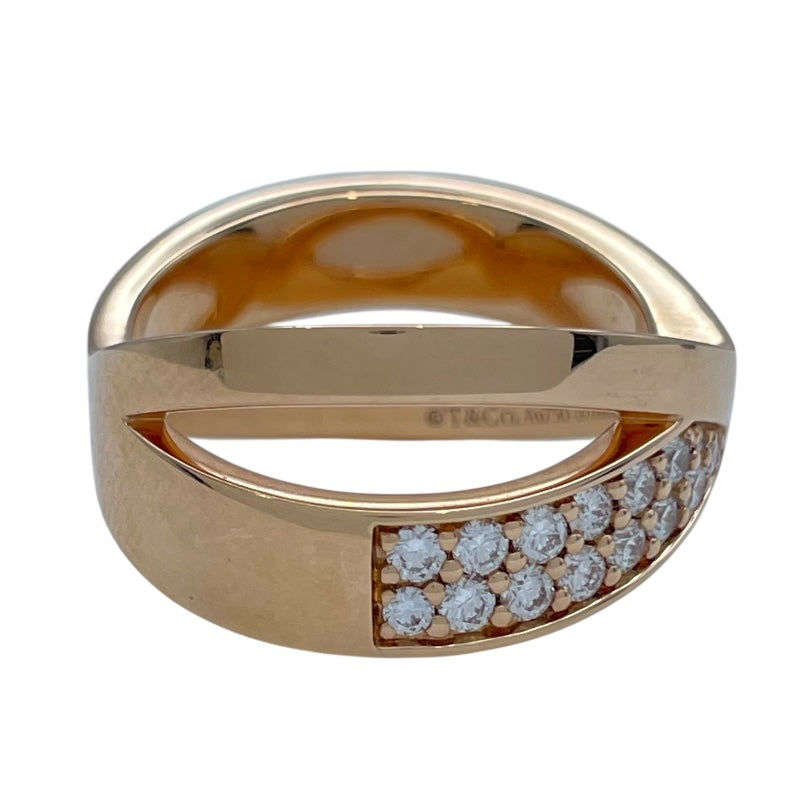 ティファニー TIFFANY＆CO アトラスXリング ピンクゴールド Au750 ジュエリー