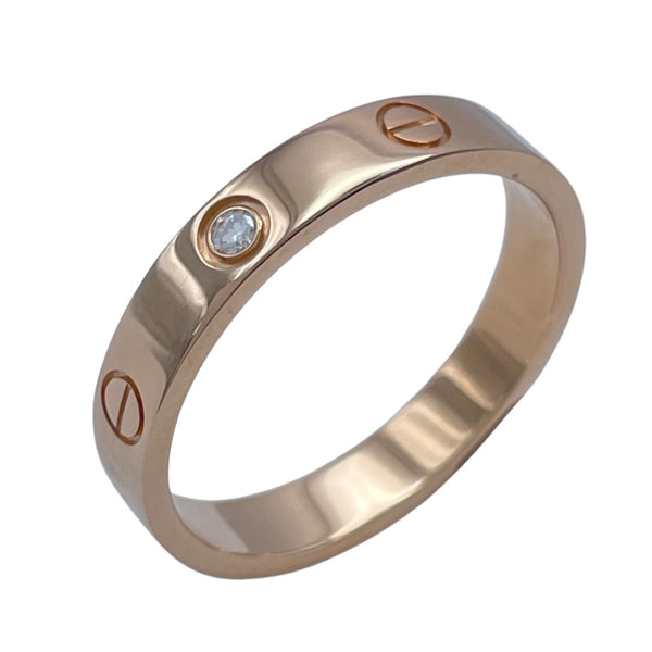 カルティエ Cartier ミニラブリング ピンクゴールド Au750 ジュエリー