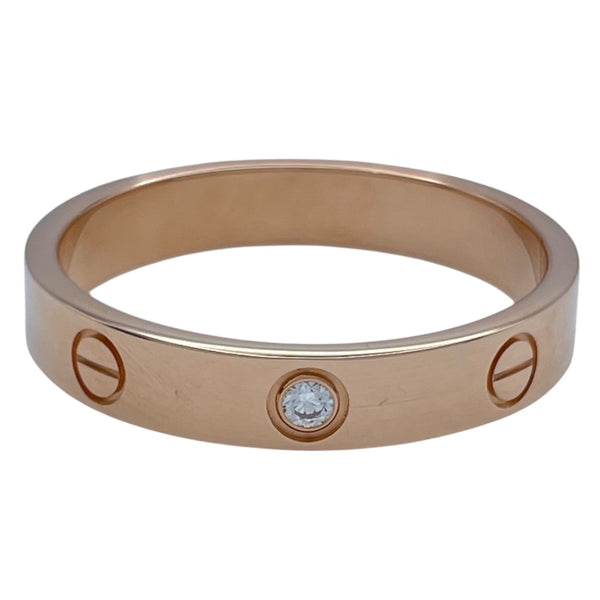 カルティエ Cartier ミニラブリング ピンクゴールド Au750 ジュエリー