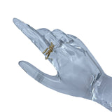 ティファニー TIFFANY＆CO ノットダイヤリング ゴールド Au750 ジュエリー