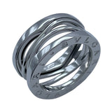 ブルガリ BVLGARI ビーゼロワンレジェンドリング ホワイトゴールド 750 ジュエリー