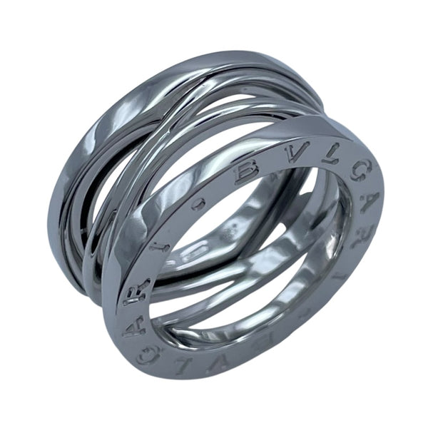 ブルガリ BVLGARI ビーゼロワンレジェンドリング ホワイトゴールド 750 ジュエリー