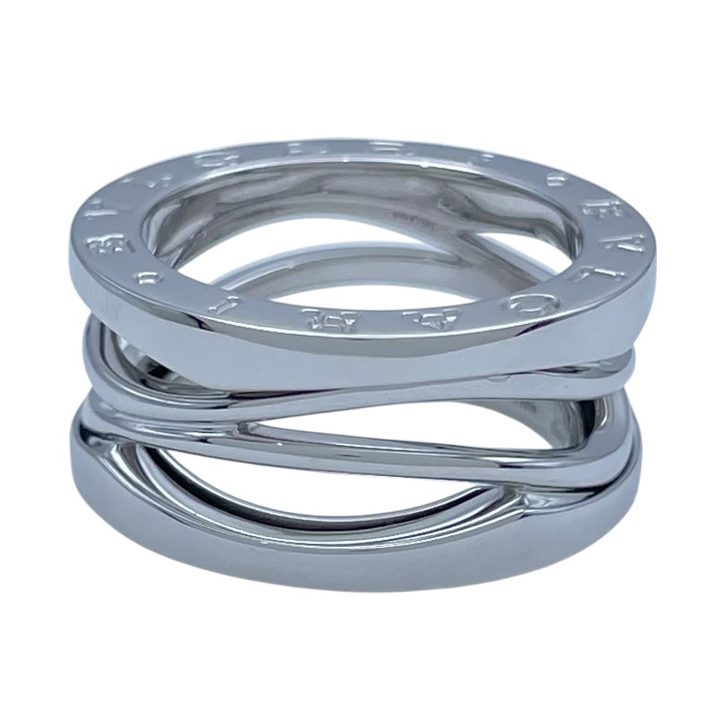 ブルガリ BVLGARI ビーゼロワンレジェンドリング ホワイトゴールド 750 ジュエリー