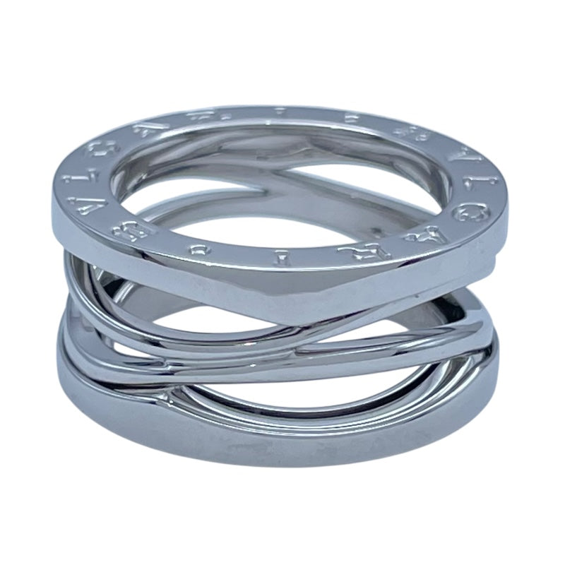 ブルガリ BVLGARI ビーゼロワンレジェンドリング ホワイトゴールド 750 ジュエリー