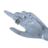 ブルガリ BVLGARI ビーゼロワンレジェンドリング ホワイトゴールド 750 ジュエリー