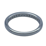 ティファニー TIFFANY＆CO ハーフエタニティダイヤリング プラチナ Pt950 ジュエリー