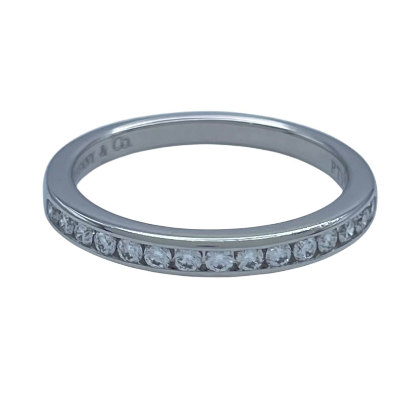 ティファニー TIFFANY＆CO ハーフエタニティダイヤリング プラチナ Pt950 ジュエリー