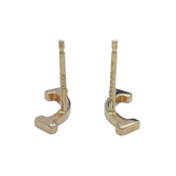 ティファニー TIFFANY＆CO Tスマイルピアスミニ ピンクゴールド Au750 ジュエリー