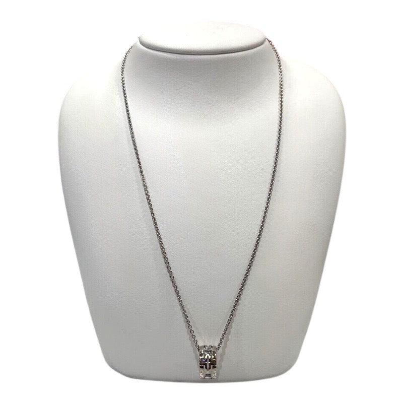 ブルガリ BVLGARI パレンテシネックレス ホワイトゴールド 750WG ジュエリー