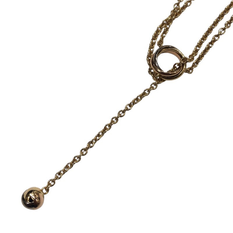 カルティエ Cartier ベビートリニティパンピー2ネックレス ゴールド 750 ジュエリー