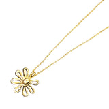 ティファニー TIFFANY＆CO デイジーフラワーモチーフネックレス ゴールド 750 ジュエリー