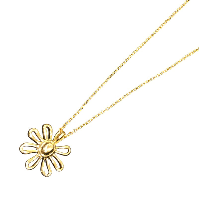 ティファニー TIFFANY＆CO デイジーフラワーモチーフネックレス ゴールド 750 ジュエリー