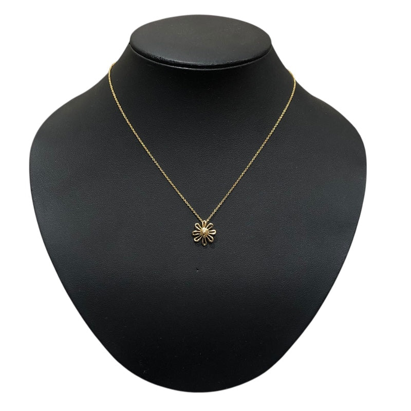 ティファニー TIFFANY＆CO デイジーフラワーモチーフネックレス ゴールド 750 ジュエリー