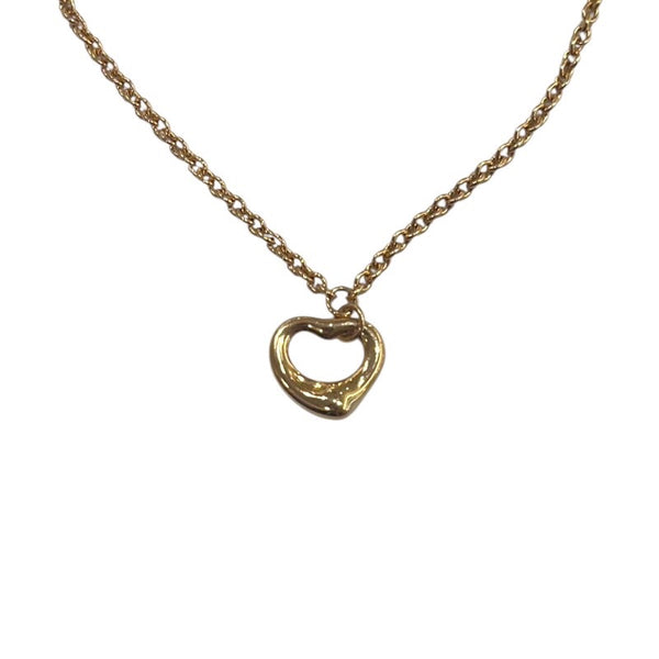 ティファニー TIFFANY＆CO オープンハートブレス ピンクゴールド 750 ジュエリー