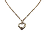 ティファニー TIFFANY＆CO オープンハートブレス ピンクゴールド 750 ジュエリー