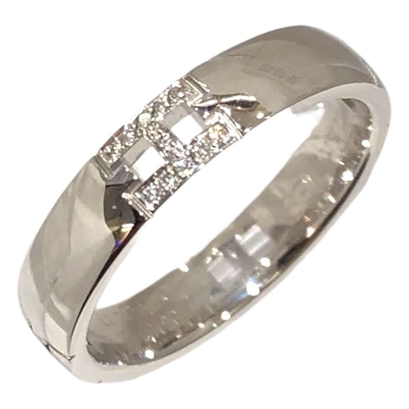 エルメス HERMES エヴァ―ヘラクレスダイヤリング ホワイトゴールド 750WG ダイヤモンド ジュエリー