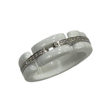 シャネル CHANEL ウルトラコレクションダイヤリング ホワイト/シルバー 750WG ジュエリー