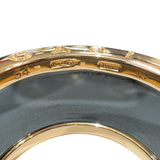 ブルガリ BVLGARI ビーゼロワンリング4バンド（M） ピンクゴールド/ブラック 750PG ジュエリー