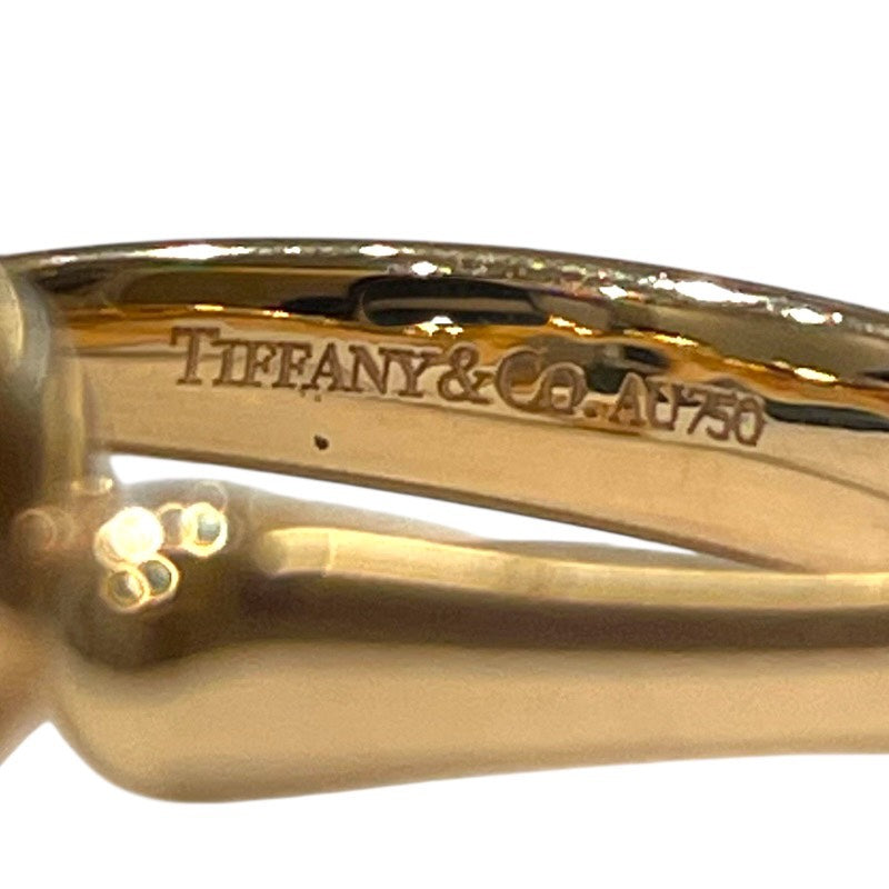ティファニー TIFFANY＆CO オープンハートリング ゴールド Au750 ジュエリー