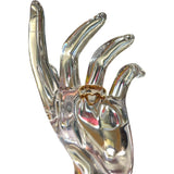 ティファニー TIFFANY＆CO オープンハートリング ゴールド Au750 ジュエリー