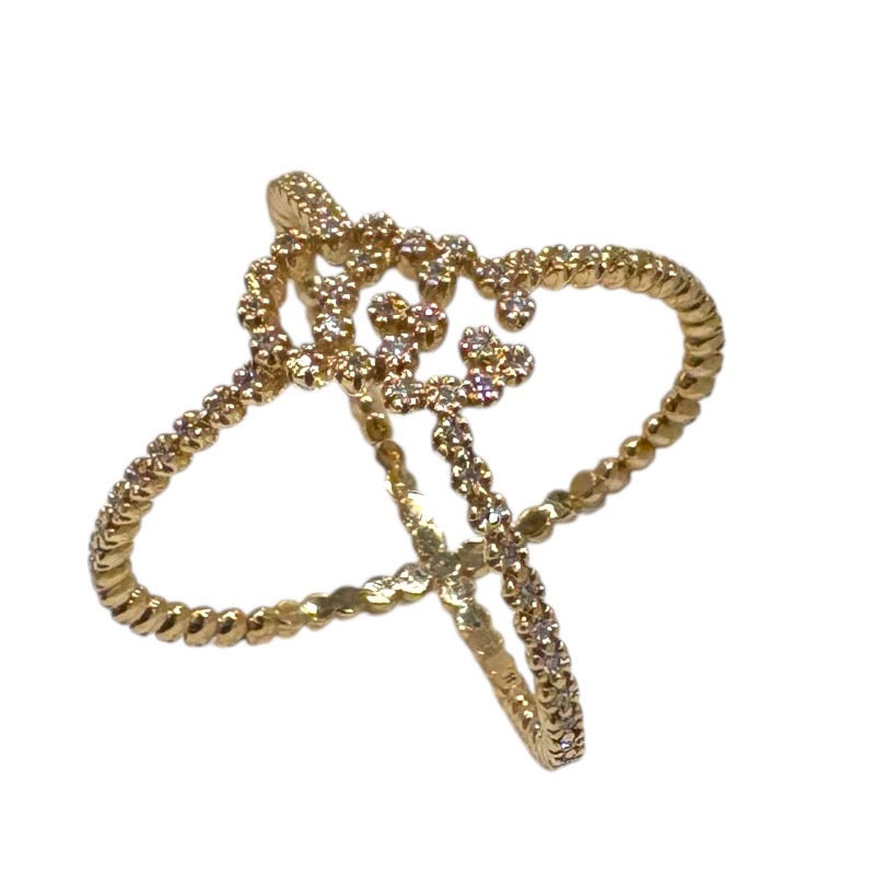 グッチ GUCCI GGランニングリング イエローゴールド 750 ジュエリー