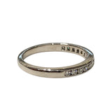 ティファニー TIFFANY＆CO ハーフエタニティダイヤリング プラチナ Pt950 ジュエリー