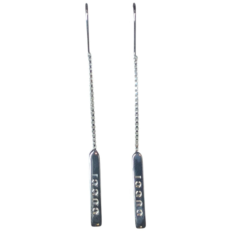 グッチ GUCCI ラリアットピアス ホワイトゴールド 750WG ジュエリー