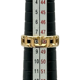 ティファニー TIFFANY＆CO Tトゥルーワイドリング ピンクゴールド Au750 ジュエリー