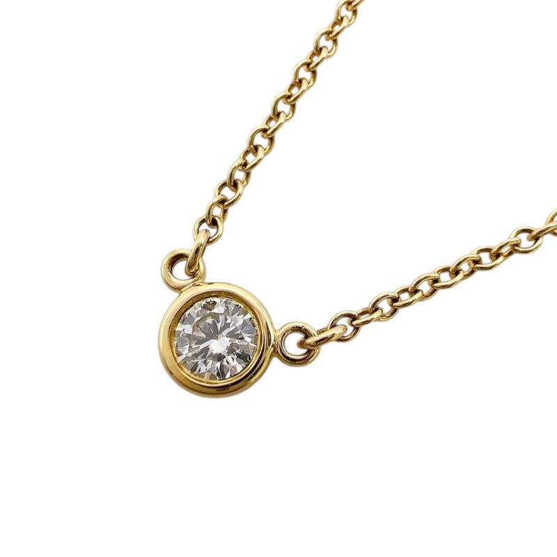 ティファニー TIFFANY＆CO バイザヤードネックレス イエローゴールド 750YG ジュエリー