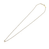ティファニー TIFFANY＆CO バイザヤードネックレス イエローゴールド 750YG ジュエリー