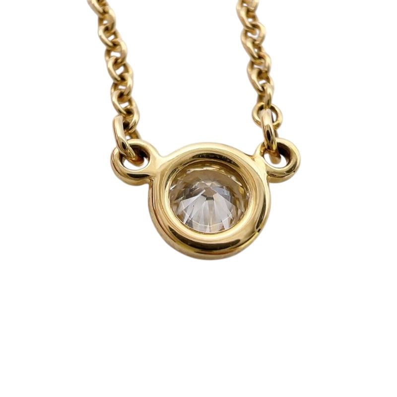 ティファニー TIFFANY＆CO バイザヤードネックレス イエローゴールド 750YG ジュエリー