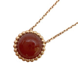 ヴァンクリーフ＆アーペル Van Cleef & Arpels ペルレクルールネックレス レッド 750PG ジュエリー