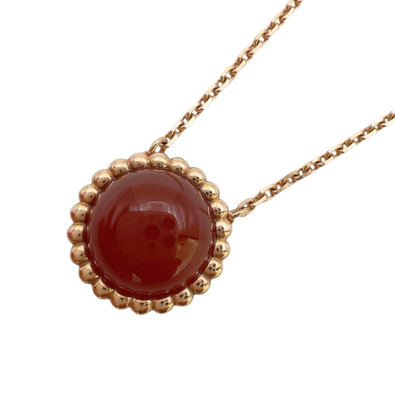 ヴァンクリーフ＆アーペル Van Cleef & Arpels ペルレクルールネックレス レッド 750PG ジュエリー