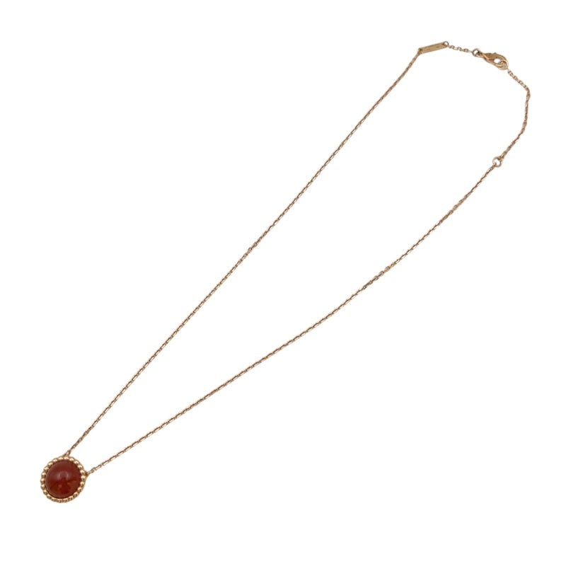 ヴァンクリーフ＆アーペル Van Cleef & Arpels ペルレクルールネックレス レッド 750PG ジュエリー