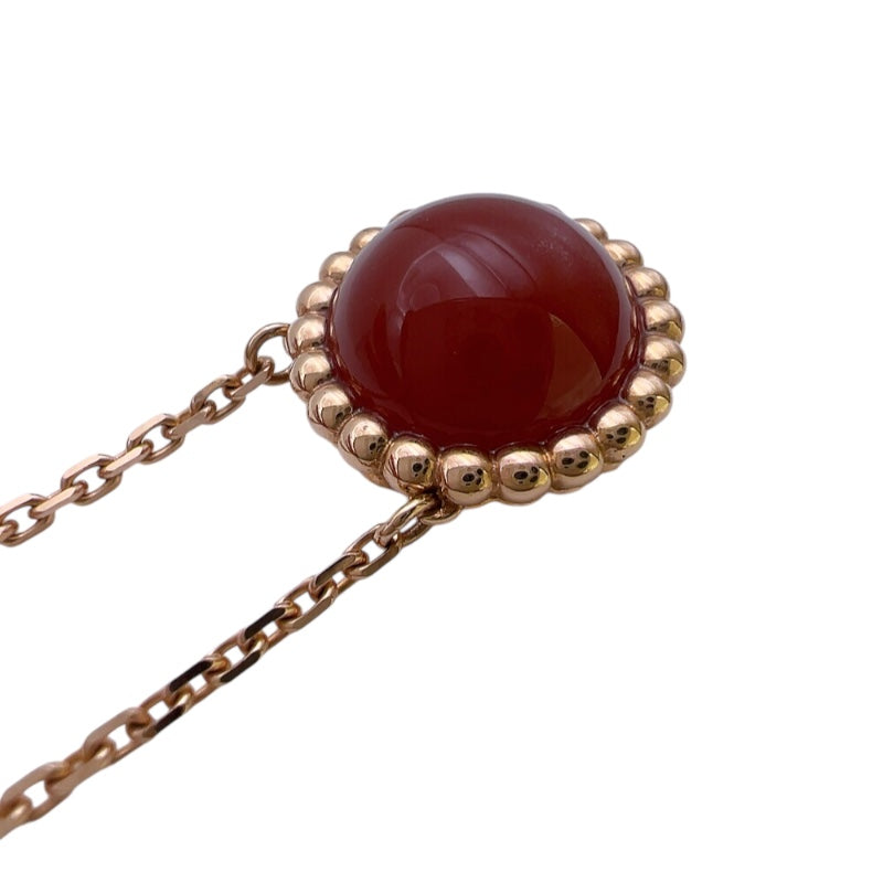 ヴァンクリーフ＆アーペル Van Cleef & Arpels ペルレクルールネックレス レッド 750PG ジュエリー