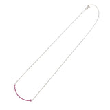 ティファニー TIFFANY＆CO Tスマイルネックレススモール ホワイトゴールド 750 ジュエリー