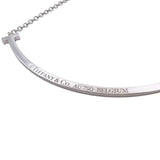 ティファニー TIFFANY＆CO Tスマイルネックレススモール ホワイトゴールド 750 ジュエリー