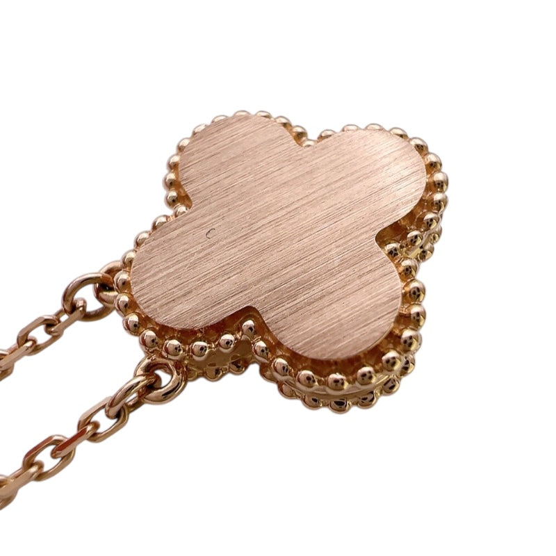 ヴァンクリーフ＆アーペル Van Cleef & Arpels ヴィンテージアルハンブラネックレス2017ホリデー ブラウン ジュエリー