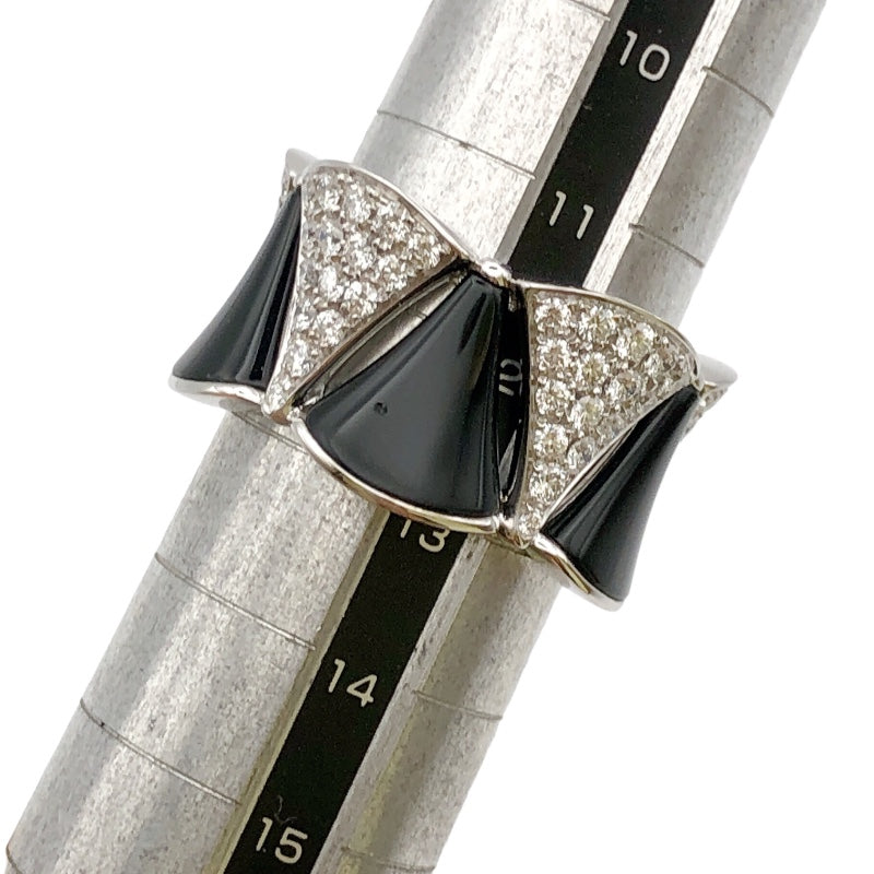 ブルガリ BVLGARI ディーヴァドリームリング ホワイトゴールド K18ホワイトゴールド 750WG ジュエリー