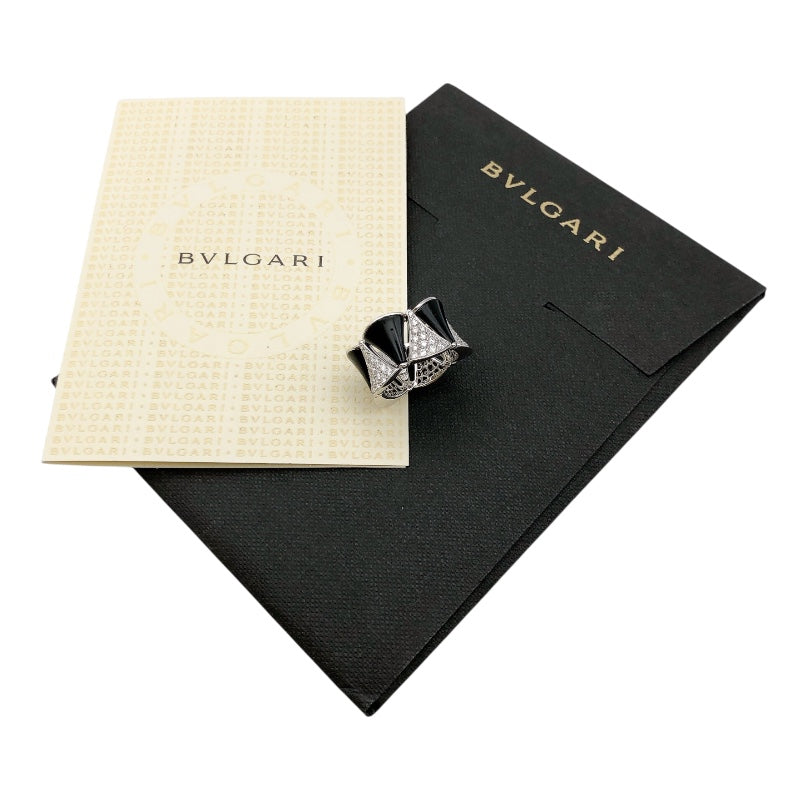 ブルガリ BVLGARI ディーヴァドリームリング ホワイトゴールド K18ホワイトゴールド 750WG ジュエリー