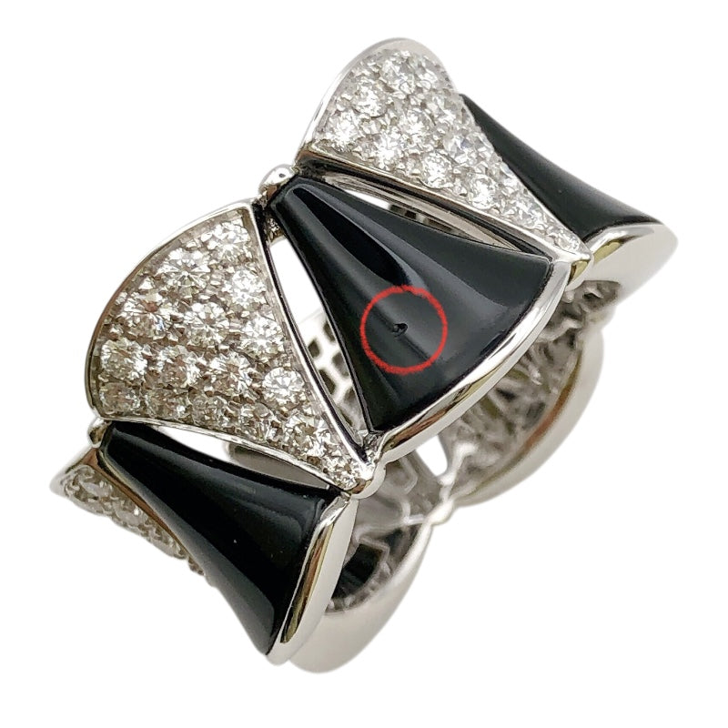ブルガリ BVLGARI ディーヴァドリームリング ホワイトゴールド K18ホワイトゴールド 750WG ジュエリー