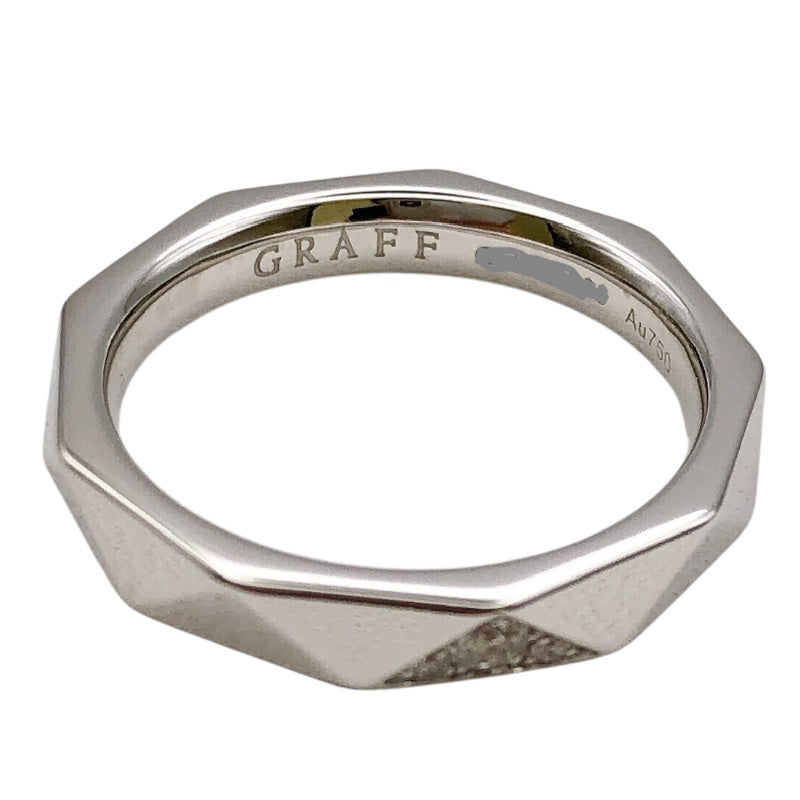 グラフ GRAFF ローレンスリング シルバー 750WG ジュエリー