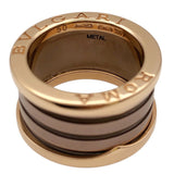 ブルガリ BVLGARI ビーゼロワンリング4バンド(M) ピンクゴールド 750PG/メタル ジュエリー