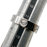 カルティエ Cartier ラブリングハーフダイヤ(3P) ホワイトゴールド 750 ダイヤモンド ジュエリー