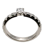 ブシュロン BOUCHERON キャトルクルドパリソテールリング ホワイトゴールド Au750 ダイヤモンド ジュエリー