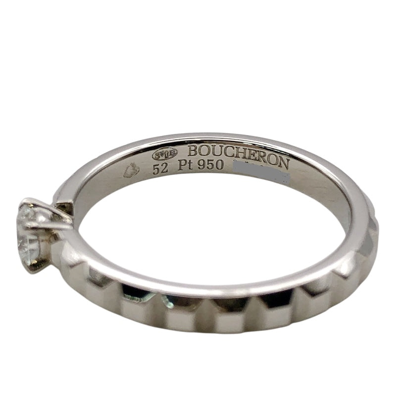 ブシュロン BOUCHERON キャトルクルドパリソテールリング ホワイトゴールド Au750 ダイヤモンド ジュエリー