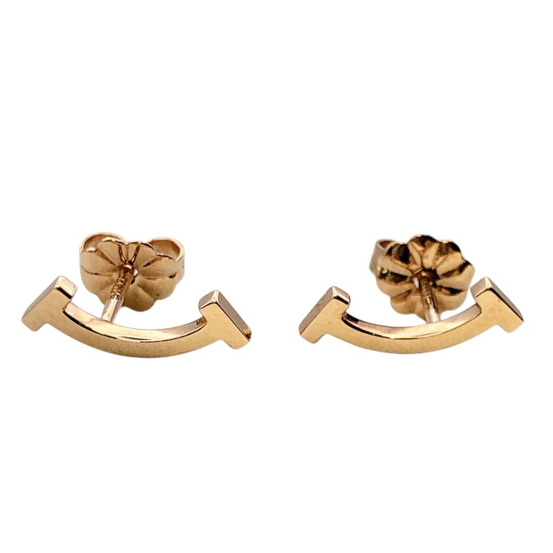 ティファニー TIFFANY＆CO Tスマイルピアスミニ ゴールド K18ピンクゴールド ジュエリー