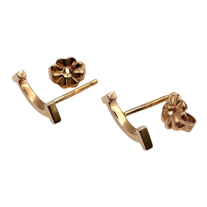 ティファニー TIFFANY＆CO Tスマイルピアスミニ ゴールド K18ピンクゴールド ジュエリー